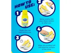 Scholl Fresh Step Shoe Spray 150ml - Image 8