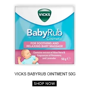 Vicks BabyRub Ointment 50g 