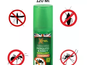 Xpel Mosquito & Insect Repellent Pump 120ml - Image 3