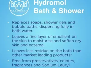 Hydromol Bath & Shower Emollient Additive 500ml - Image 5