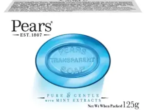 12x Pears Blue Soap with Mint Extract 125g - Image 3