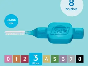 TePe Interdental Brush Size 3 - 8 Pieces - Image 3